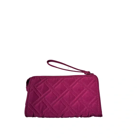 Vera Bradley Wristlet purple. Gently Used - Picture 3 of 4